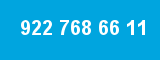 922 768 66 11